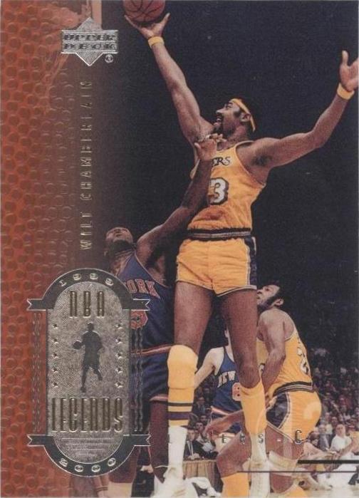 1999-00 Upper Deck NBA Legends - Уилт Чемберлен No13