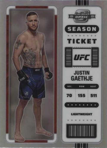2023 Panini Chronicles UFC - Justin Gaethje #373