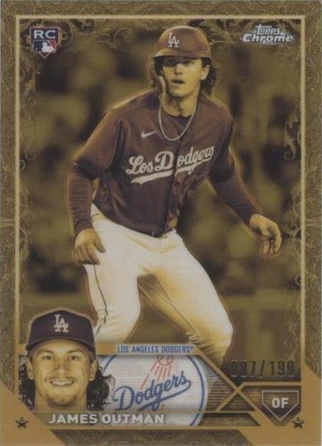 2023 Topps Gilded Collection - James Outman #156