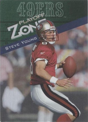 1997 Playoff Zone Steve Young #55
