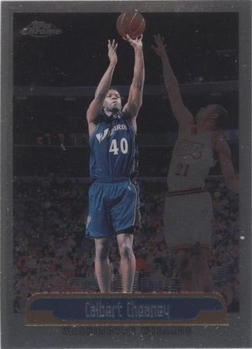 1999-00 Topps Chrome - Calbert Cheaney #97