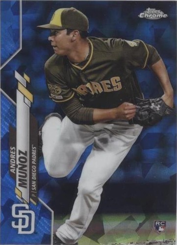 2020 Topps Chrome Sapphire Edition - Andres Munoz #56