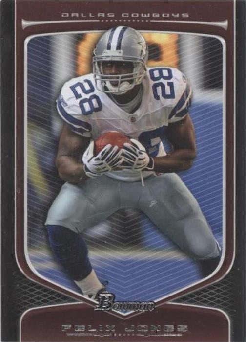 2009 Bowman Draft Picks Felix Jones #64