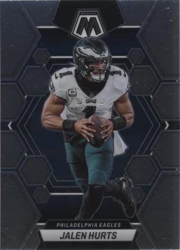 60枚限定 Prizm ジェイレン・ハーツ スーパーボウル MVP SUPERBOWL MVP- 2023 Mosaic JALEN HURTS National Pride Prizm