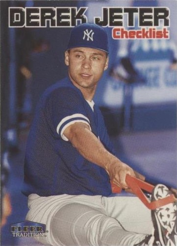 Derek Jeter 1999 Fleer Tradition #598 New York Yankees HOF