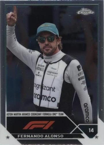 2023 Topps Chrome Formula 1 - Fernando Alonso #34