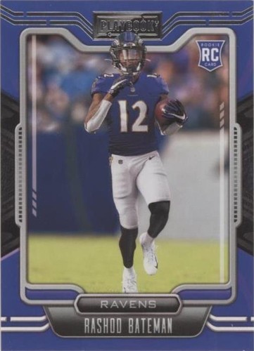 2021 Panini Playbook Rashod Bateman #113