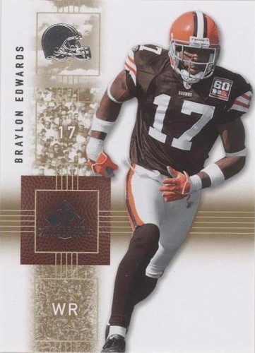 2007 SP Chirography Braylon Edwards #24