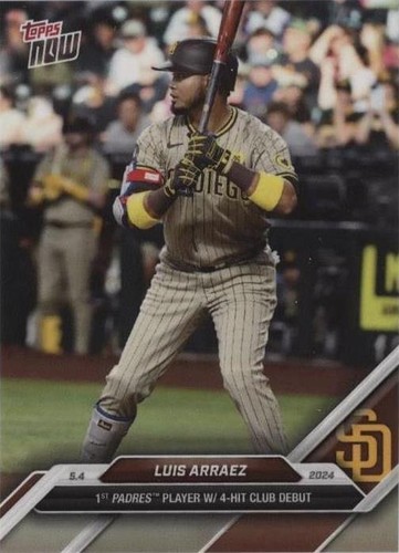 25枚限定 Topps now luis arraez マーリンズ初サイクル安打 25枚限定 Topps now luis arraez マーリンズ初サイクル安打