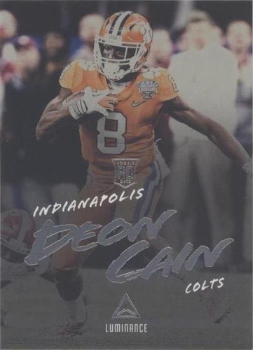 2018 Panini Luminance Deon Cain #130
