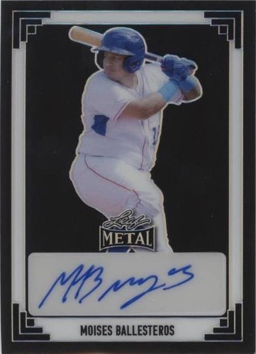 2024 Leaf Metal - Moises Ballesteros #91A-MB1