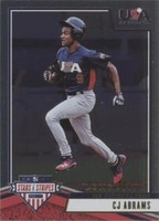 2019 Panini USA Baseball Stars & Stripes Longevity - C.J. Abrams #93