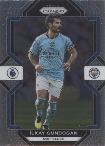 2022-23 Panini Prizm Premier League Ilkay Gundogan #13