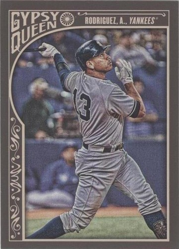 2015 Topps Gypsy Queen - Alex Rodriguez #345