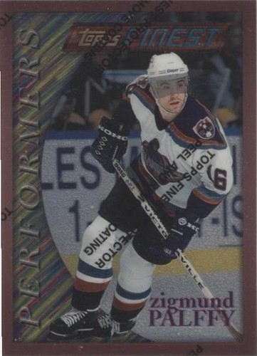 1995-96 Topps Finest - Ziggy Palffy #117
