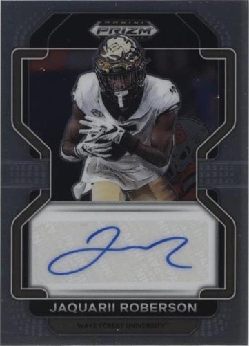 2023 Panini Prizm Draft Picks Jaquarii Roberson #RA-JRO