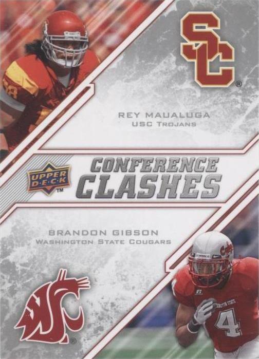 2009 Upper Deck Draft Edition Brandon Gibson Rey Maualuga #265