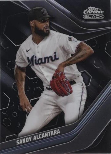 2023 Topps Chrome Black - Sandy Alcantara #46