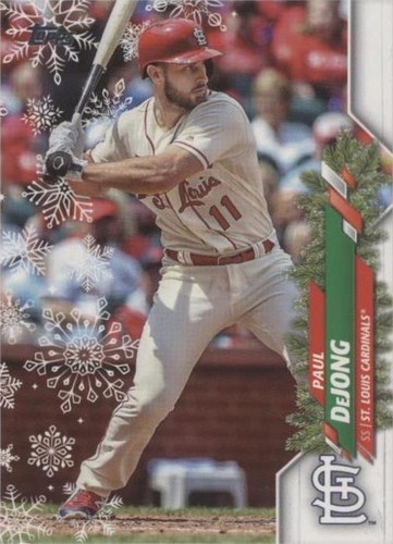 2020 Topps Holiday - Paul DeJong #HW81
