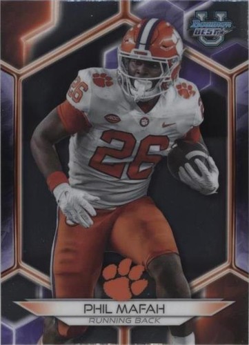 2023 BOWMAN UNIVERSITY CHROME PURPLE SHIMMER REFRACTOR PHIL