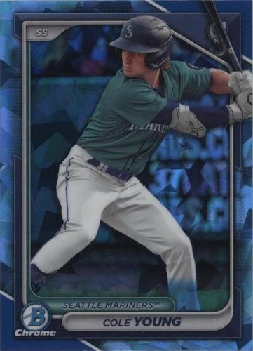 2024 Bowman Sapphire Edition - Cole Young #BCP-112
