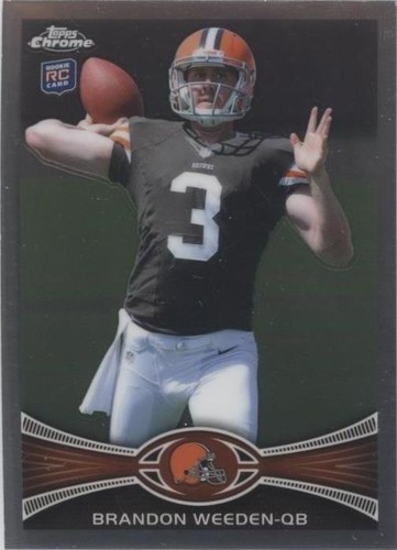 2012 Topps Chrome Brandon Weeden #79