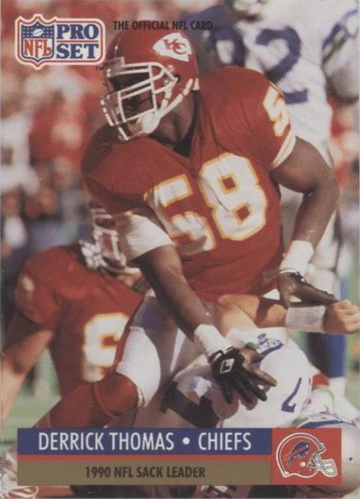 Juego profesional Derrick Thomas 1991 #19