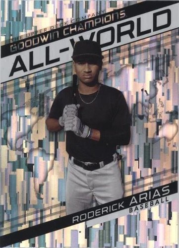 2022 Upper Deck Goodwin Champions - Roderick Arias #AW-14