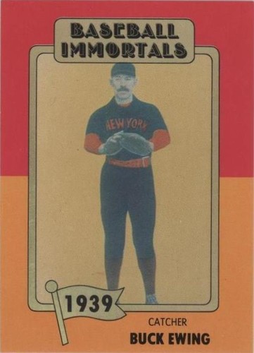 1980-84 SSPC Baseball Immortals 1st Printing - Buck Ewing #21