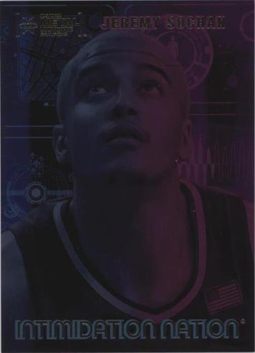 2022 Skybox Metal Universe Champions - Jeremy Sochan #IN-6