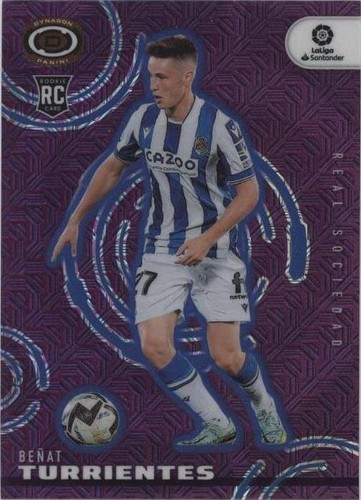 Beñat Turrientes RC Auto Topps Gold Drip 2022-23 Topps Real Sociedad Set Benat Turrientes Orange /25
