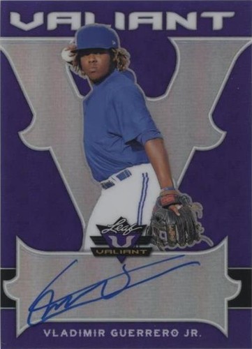 2018 Leaf Valiant - Vladimir Guerrero Jr. #BA-VG1