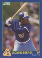 1989 Score 100 Hottest Rookies - Geronimo Berroa #30
