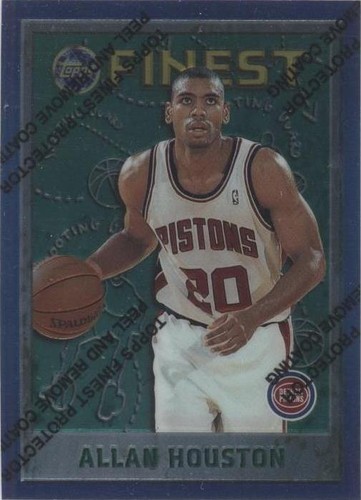 1995-96 Topps Finest - Allan Houston #153