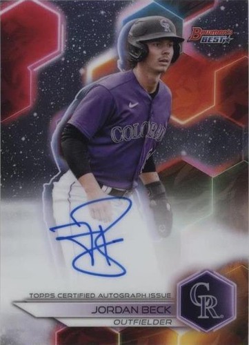 2023 Bowman's Best - Jordan Beck #B23-JBK