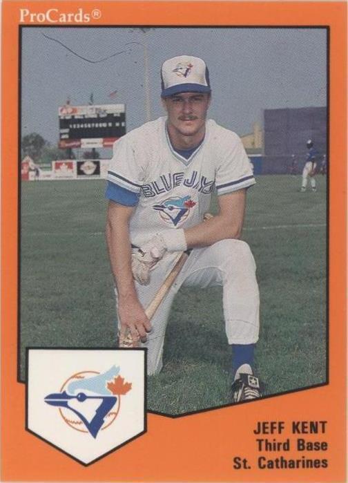 Juegos de equipos de ligas menores ProCards 1989 - Jeff Kent #2091