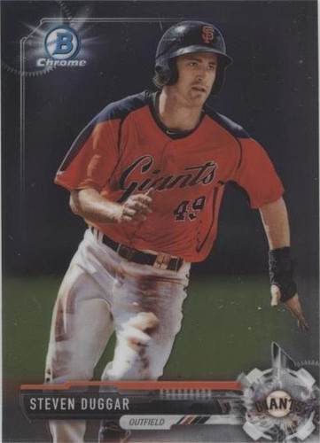 2017 Bowman Chrome - Steven Duggar #BCP220