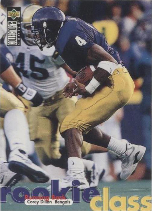 1997 Upper Deck Collector's Choice Corey Dillon #34