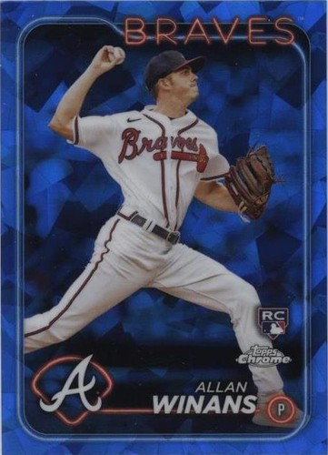 2024 Topps Chrome Sapphire Edition - Allan Winans #494