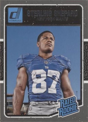 2016 Donruss Sterling Shepard #394