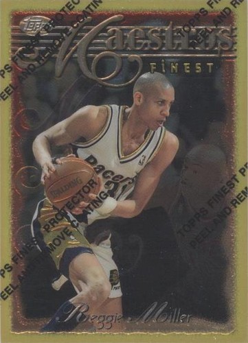 1996-97 Topps Finest - Reggie Miller #141