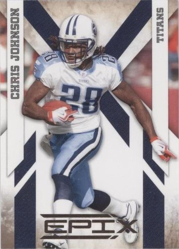 2010 Panini Epix Chris Johnson #95
