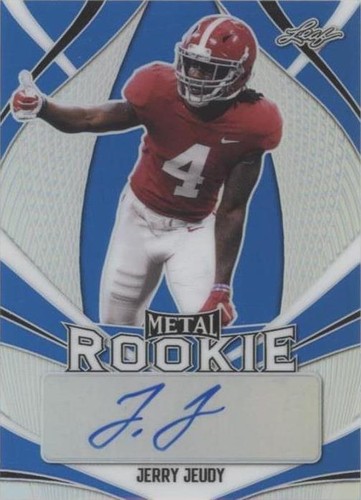 2020 Leaf Metal Rookie Autographs Jerry Jeudy #MR-JJ1
