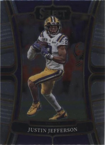 2023 Panini Select Draft Picks Justin Jefferson #52