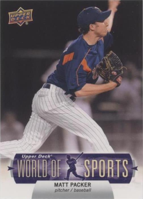 2011 Upper Deck World of Sports - Matt Packer #32