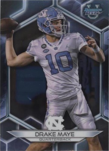 2023 Bowman's Best University Drake Maye #96