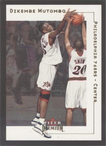 2001-02 Fleer Premium - Dikembe Mutombo #36