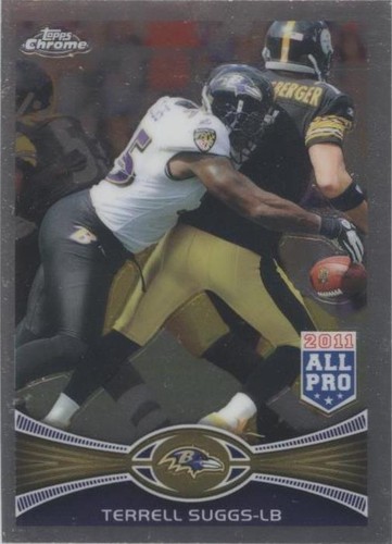 2012 Topps Chrome Terrell Suggs #178