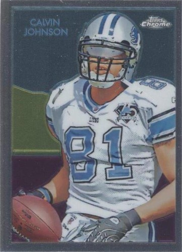2009 Topps Chrome Calvin Johnson #C21