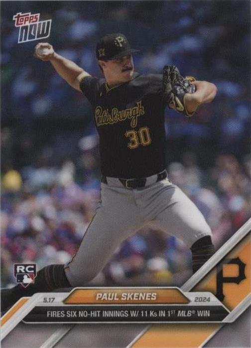 2024 Topps Now - Paul Skenes #201